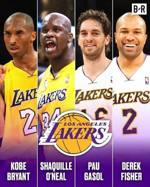 加索尔在湖人打了几个赛季，加索尔去湖人之前湖人战绩？