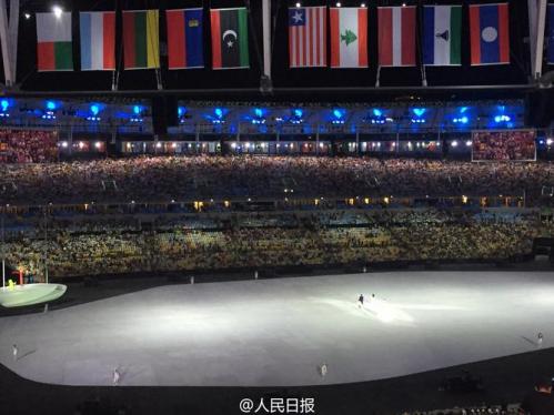 2016里约奥运会开幕式全过程？2016里约奥运会开幕式中国出场视频？
